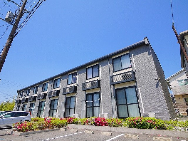レオパレスフローレス州見台の外観|きれいな外観です