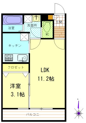 Tapiroの間取り