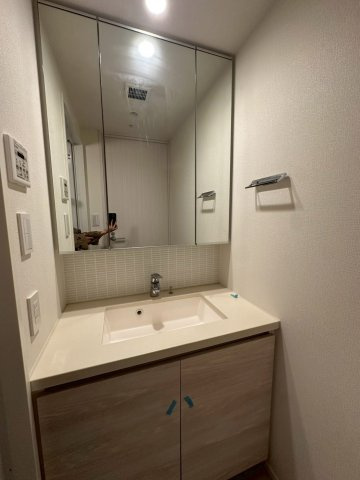 ザ・パークハビオ三軒茶屋の独立洗面台