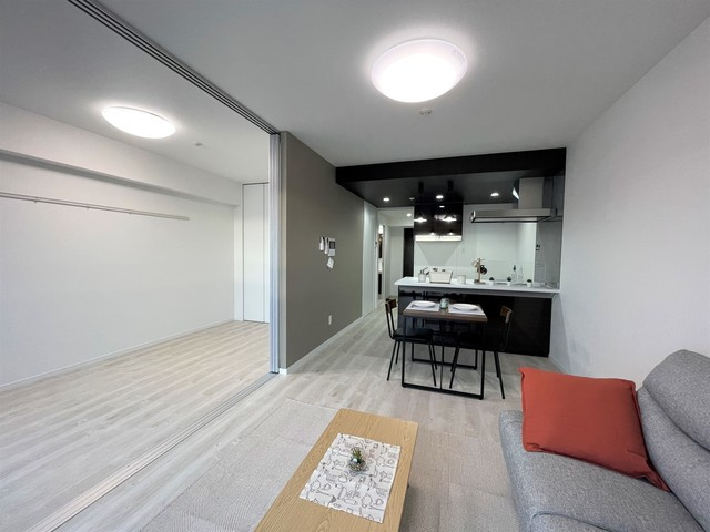 パルメゾン長町の居間・リビング|モデルルームの参考写真です。