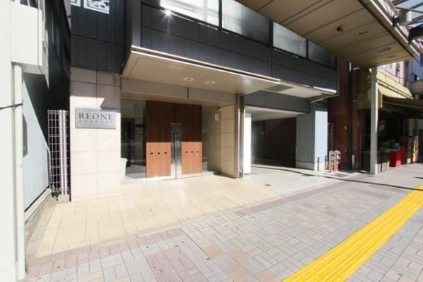 レオーネ亀戸のエントランス