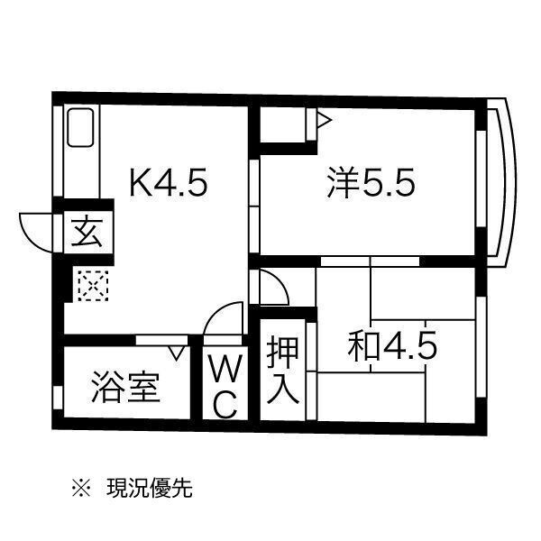 エクセルパートⅡの間取り