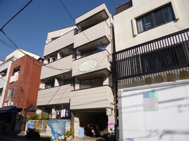 日の出ハイツの外観|しっかりとしたマンションです！