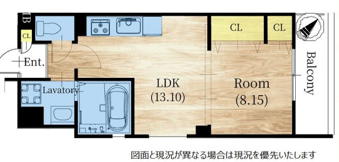 リアン名谷町の間取り