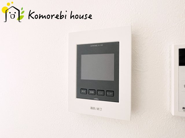 プラザ034Ⅱ④1　新築一戸建て　01の防犯設備|モニター付インターホンです