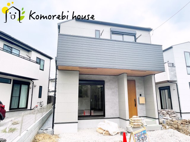 プラザ034Ⅱ④1　新築一戸建て　01の外観|外観は落ち着いています