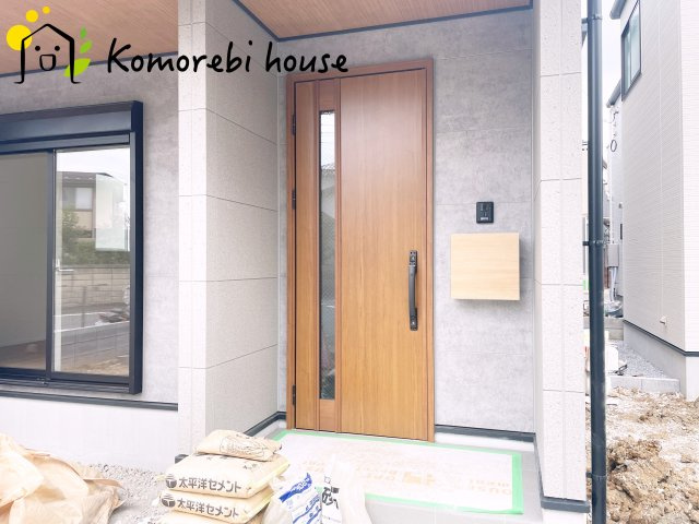 プラザ034Ⅱ④1　新築一戸建て　01の玄関|毎日通る玄関はこちらです