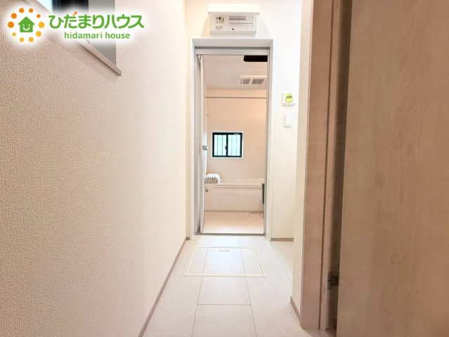 上尾市東今泉6番　新築戸建　ハートフルCの洗面所