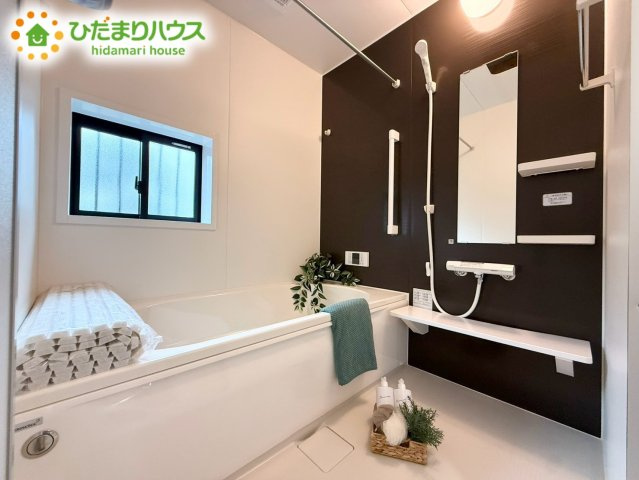 上尾市東今泉6番　新築戸建　ハートフルCの浴室