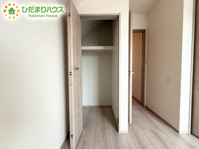 上尾市東今泉6番　新築戸建　ハートフルCの収納
