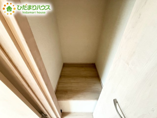 上尾市東今泉6番　新築戸建　ハートフルCの収納