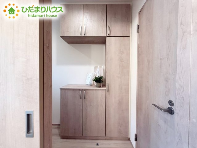 上尾市東今泉6番　新築戸建　ハートフルCの収納