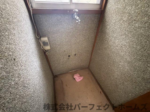 星丘2丁目戸建の設備|洗濯機置場です