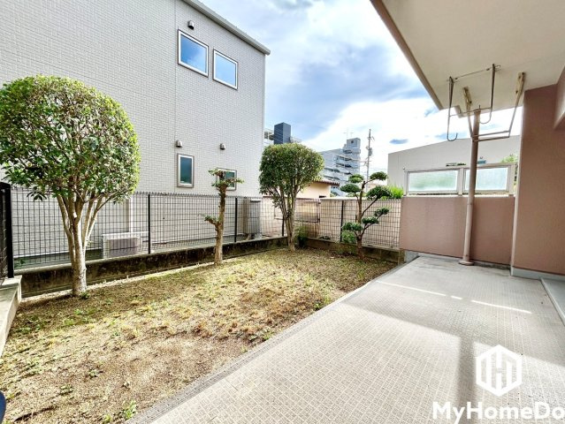 ユーハウス第6千代田のバルコニー
