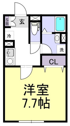 スターティス六実の間取り