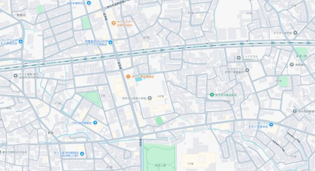 伊丹市野間　第1期　新築一戸建ての地図