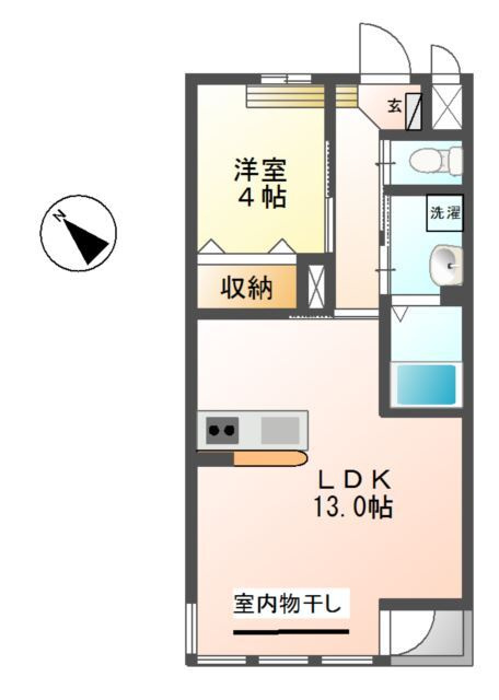 ヴィバーチェの間取り