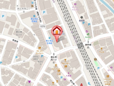 【地図】 | 恵比寿スカイハイツ