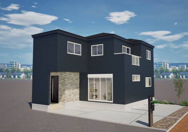 伊丹市野間　第1期　新築一戸建ての外観|完成予想図