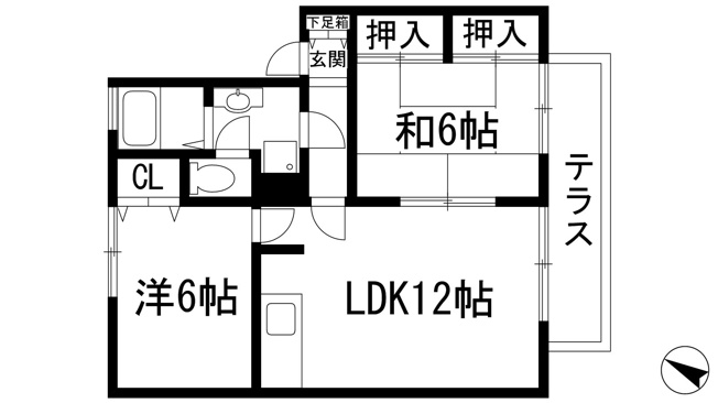 【間取り】 | アベニュータツミ