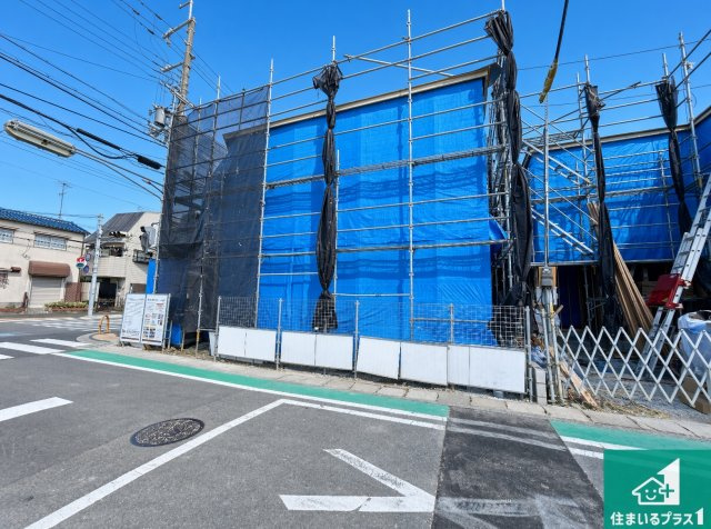 伊丹市野間　第1期　新築一戸建ての外観|現在建築中！落ち着いた街並みで新生活を始めることが出来そう！周辺の物件も併せてご紹介させて頂きます！