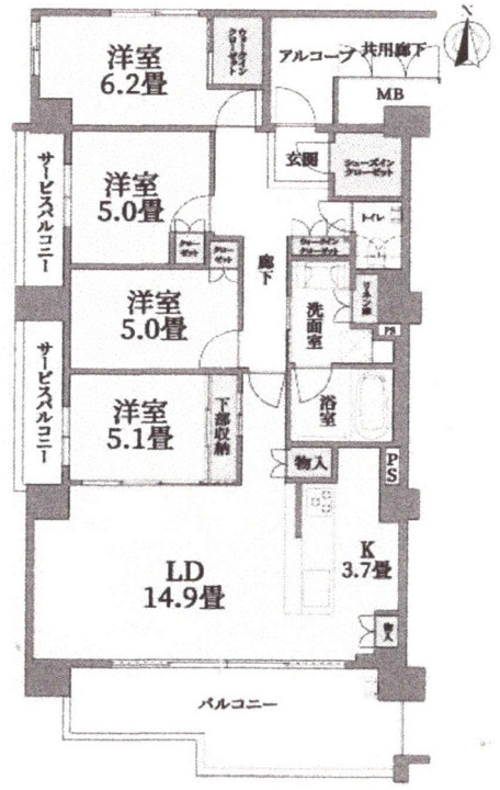 グランロジュマン豊中少路C棟