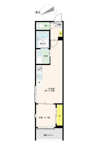 【間取り】 | サンメイプル上新庄