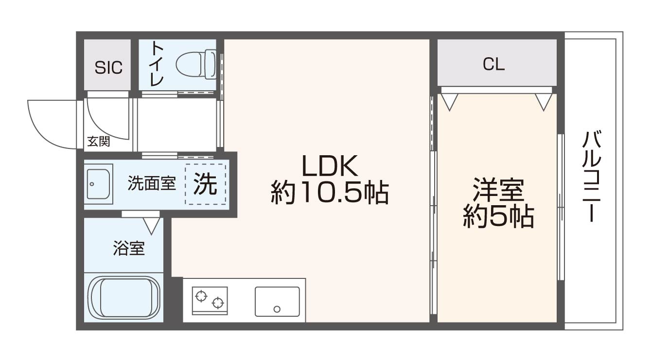 セレニティ衣摺の間取り
