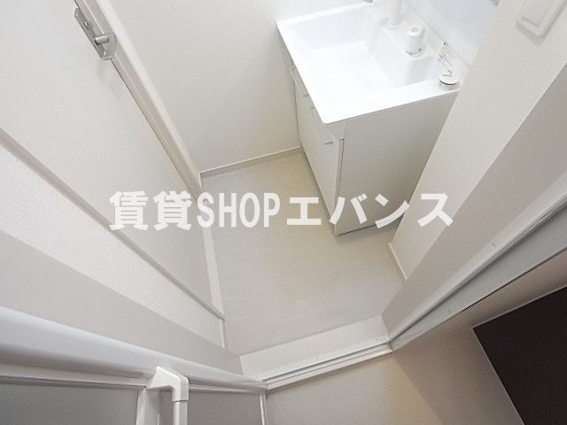 【洗面所】 | リブリ・フォーチュン津田沼 | ゆったりとスペースのある洗面所