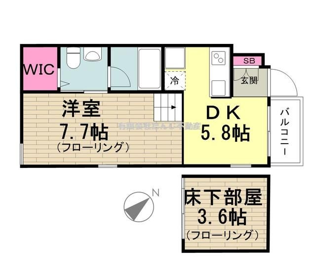 シルバラード　スプリングスの間取り