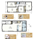 千葉市美浜区幕張西1丁目　新築分譲住宅A号棟の画像