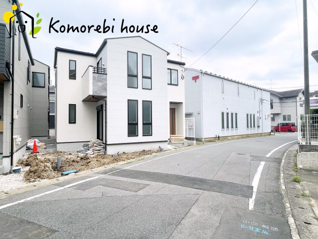 プラザ034Ⅱ④2　新築一戸建て　02の前面道路含む現地写真|前面道路含む現地写真です