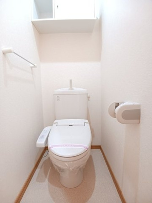 【トイレ】 | アルドーレ　壱番館　1KHT | コンパクトで使いやすいトイレです