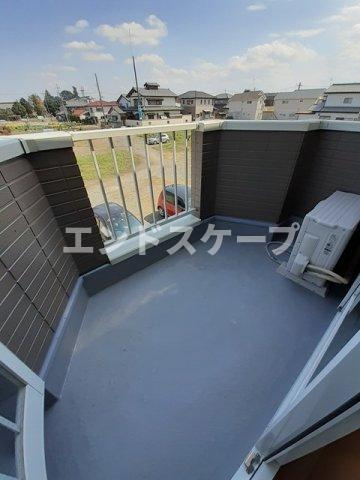 アルカンシェルのバルコニー|高崎、前橋のお部屋探しはエンドスケープまで！お客様の理想お聞かせ下さい♪