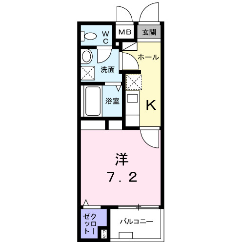 【間取り】 | クロワール　長田