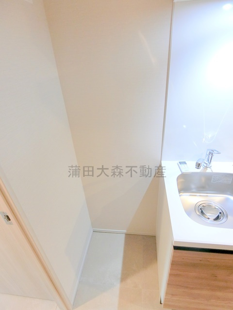 レガリス蒲田のキッチン|冷蔵庫置き場