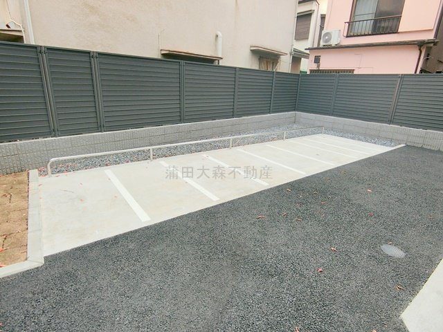 レガリス蒲田のその他共用部分|バイク置き場　空き状況等詳細はお問合せください。