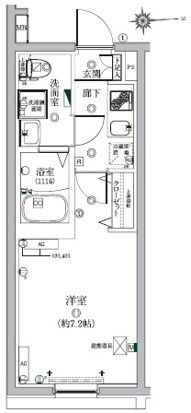 【間取り】 | ベルシードステア練馬