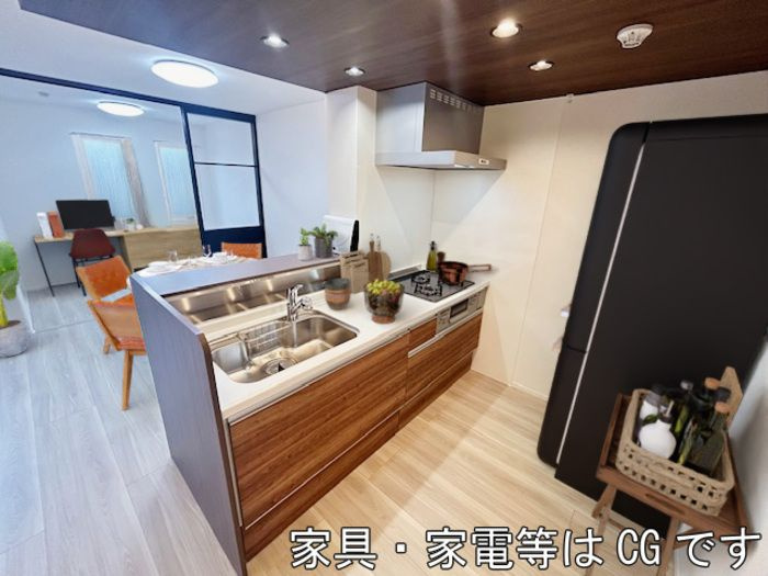 VILLA　TAKK　上到津のキッチン