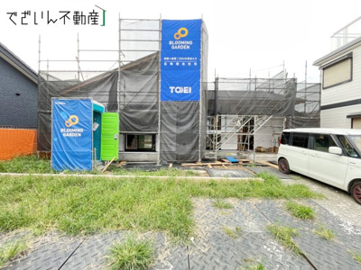 【外観】 | blooming garden本庄市前原2丁目　【平屋】新築住宅 | 現地(2026年9月撮影)