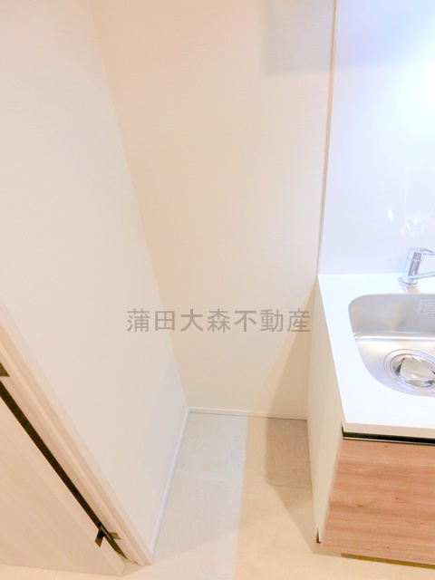 レガリス蒲田のキッチン|冷蔵庫置き場