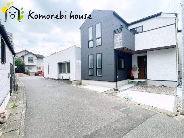 プラザ034Ⅱ④3　新築一戸建て　03の前面道路含む現地写真|前面道路含む現地写真です