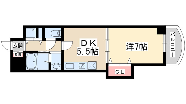 【間取り】 | ノルデンハイムリバーサイド十三2