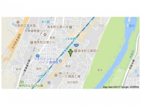 フィオレ水無瀬の地図