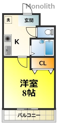 グランドール村田の間取り