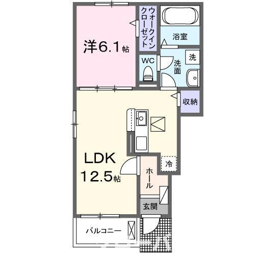ラルーチェの間取り