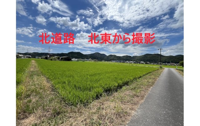 土地　福富天神前　東側の外観