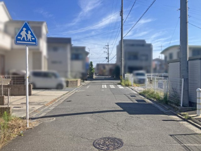 【前面道路含む現地写真】 | 桑名市新屋敷 | 前面道路