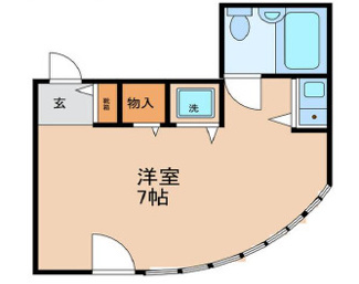 【間取り】 | ラブリハイツ北新宿Ⅱ