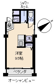 熱海ビラの間取り